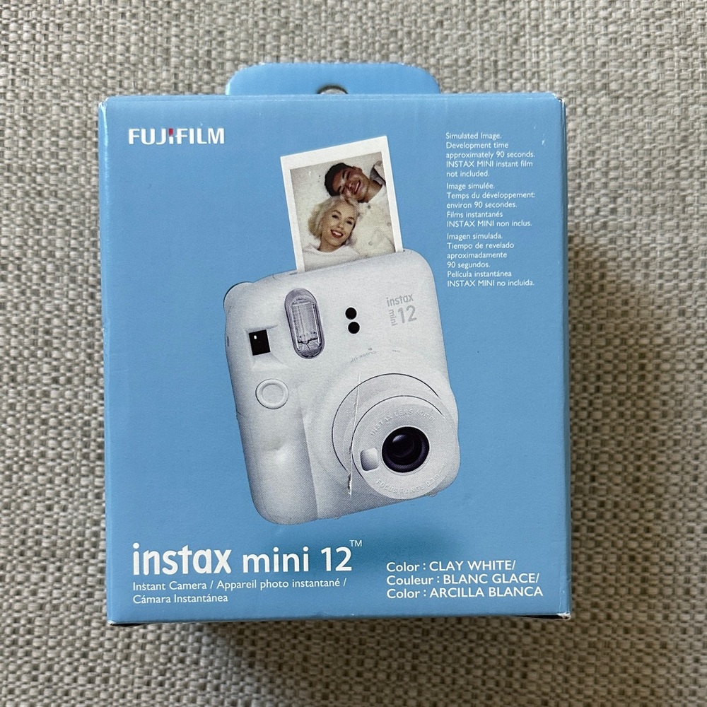 Fujifilm Instax Mini 12 Instant Camera - White